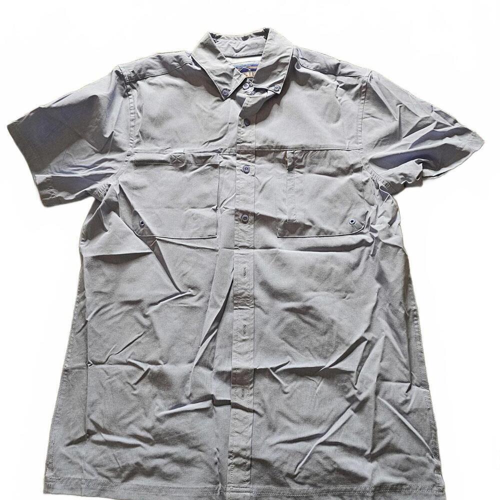 X-Caster UPF 30+ Sun Protection Short Sleeve Shirt Medium - Picture 1 of 4